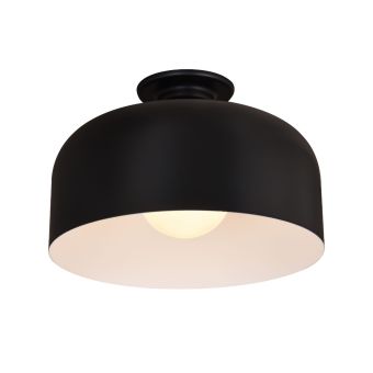 Mennyezeti lámpa, ABEL PL1, 100014, 1xE27, fekete