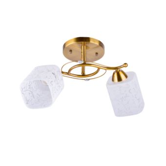 Csillár, ALEA 2, LY-3109, 2xE27, fehér, arany