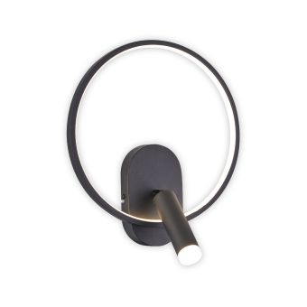 Fali lámpa, LED ALTHEIA AP1, KL141022, 14W, 4000K, fekete