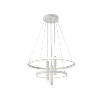 LED Függesztett csillár, ALTHEIA SP5, KL142086, 55.5W, 4000K, fehér