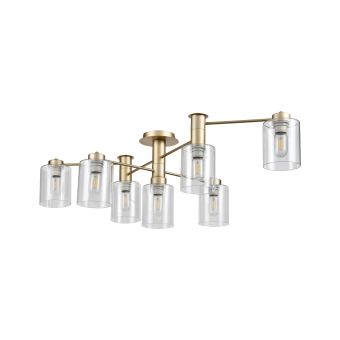 Csillár, ARROW PL7, KL100034, 7xE27, arany