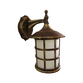 Fali lámpa, ATLANTA 3 BRONZ, KL5520, 1xE27, antikolt bronz