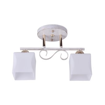 Csillár, BOLD 2, LY-3107, 2xE27, fehér, arany