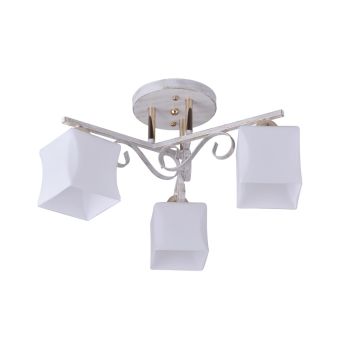 Csillár, BOLD 3, LY-3108, 3xE27, fehér, arany