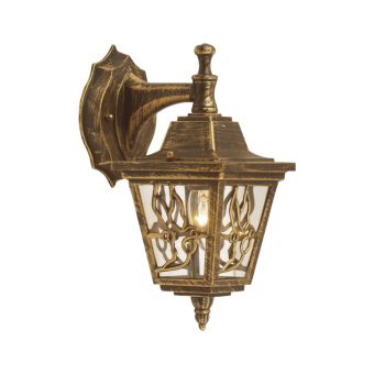 Fali lámpa, BOSTON 3 BRONZ, KL5490, 1xE27, antikolt bronz