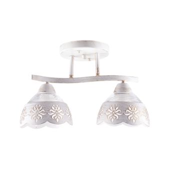 Csillár, BUQUET 2, LY-3210, 2xE27, fehér, arany