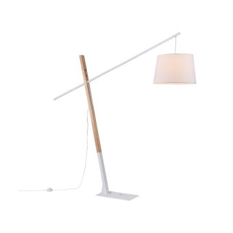 Állólámpa, CALI PT1, 107014, 1xE27, fehér, natúr