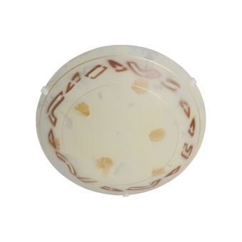 Mennyezeti lámpa, CARUS 25, LY-6027, 1xE27, fehér, többszínű