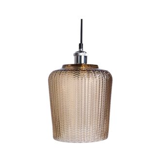 Függesztett csillár, CITRINE SP1 AMBRA, KL111078, 1xE27, borostyánszín