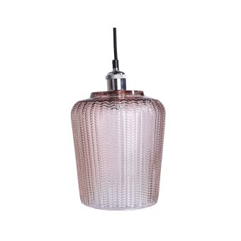 Függesztett csillár, CITRINE SP1 ROZ, KL111079, 1xE27, rózsaszín