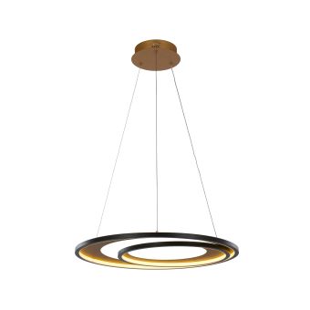 LED Függesztett csillár, CRYPTIC SP2, 142024, 45W, 3000K, fekete, arany