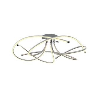 Mennyezeti lámpa, LED CURIOSITY, KL6701, 60W, 3000K, króm