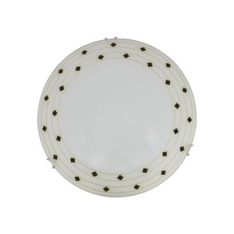 Mennyezeti lámpa, DESIRÉ D300, KL8037, 1xE27, fehér, többszínű