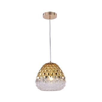 Függesztett csillár, DIAMOND SP1, 111004, 1xE27, arany