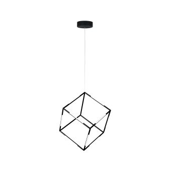 LED Függesztett csillár, DICE SP1, 142025, 48W, 3000K, fekete