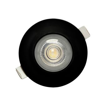 Beépíthető spotlámpa, LED DOWN B, KL171004, 4,9W, 4000K, fekete