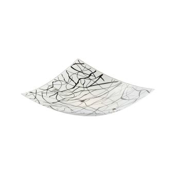 Mennyezeti lámpa, ELYSIA 400, KL5811, 3xE27, fehér, fekete