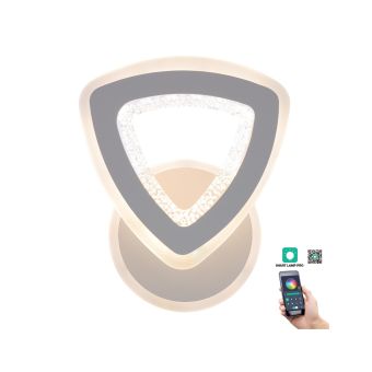 Fali lámpa, LED FLORIS AP1, KL151048, 32W, 3000-6500K, fehér