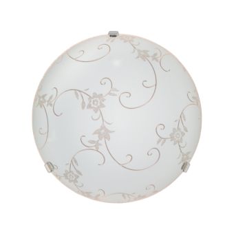 Mennyezeti lámpa, FLORO 30, LY-6018, 1xE27, fehér