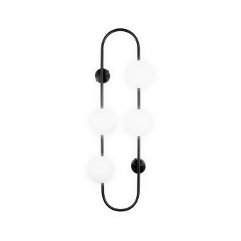 Fali lámpa, GALILEI AP4 B, 101057, 4xG9, fehér, matt fekete