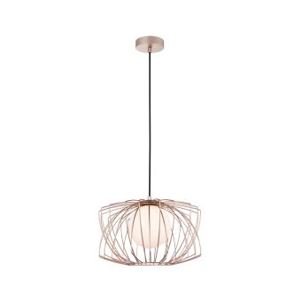 Függesztett csillár, GEOMETRIC SP1, 111025, 1xG9, rózsaszín arany