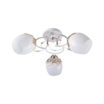 Csillár, HANNA 3, LY-3138, 3xE27, fehér, arany