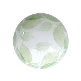 Mennyezeti lámpa, HERB D300, KL100025, 1xE27, fehér, zöld