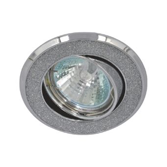 Spotlámpa, HL 611A MOBIL RESIN, KL1162, 1xGU5,3, ezüst