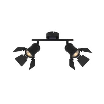 Spotlámpa, HOOK AP2, KL162019, 2xGU10, fekete