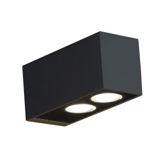 Fali lámpa, LED HUNTER 2, KL121057, 6W, 4000K, fekete