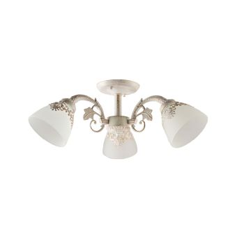 Csillár, ILKA 3, LY-3385, 3xE27, fehér, arany