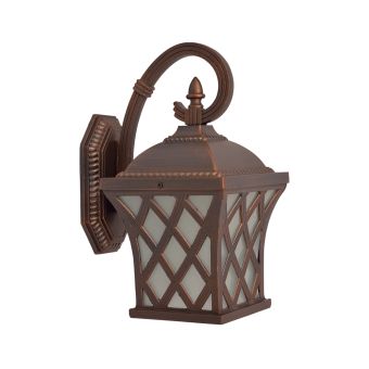 Fali lámpa, JERSEY 3, KL5543, 1xE27, barna