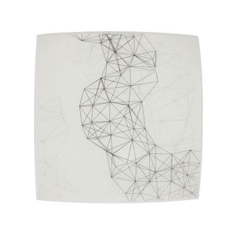 Mennyezeti lámpa, JEWEL 400, KL5882, 3xE27, fehér, fekete