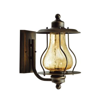 Fali lámpa, KINGSTON 1, KL6228, 1xE27, barna