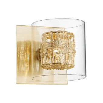 Fali lámpa, KLASS AP1, 141004, 1xG9, arany, átlátszó