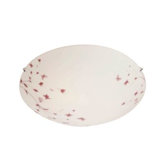 Mennyezeti lámpa, LEXINA D400, KL5823, 2xE27, fehér, barna