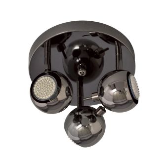 Mennyezeti lámpa, LIN 3, KL5650, 3xGU10, titánszín