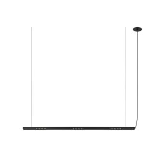 LED Függesztett csillár, LINE 18W BR, 142052, 18W, 4000K, fekete