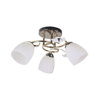 Csillár, LOLA 3, LY-3081, 3xE27, fehér, arany