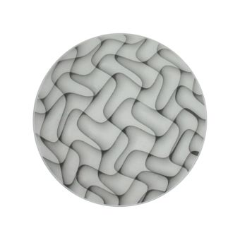 Mennyezeti lámpa, LUNAR D300, LY-6101, 1xE27, fehér, fekete