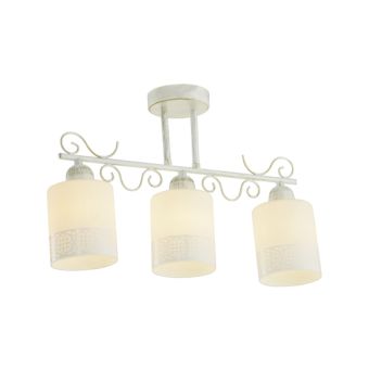 Csillár, LYRIC PL3, KL6094, 3xE27, fehér, arany