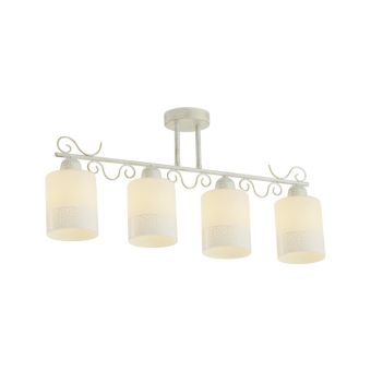 Csillár, LYRIC PL4, KL6095, 4xE27, fehér, arany