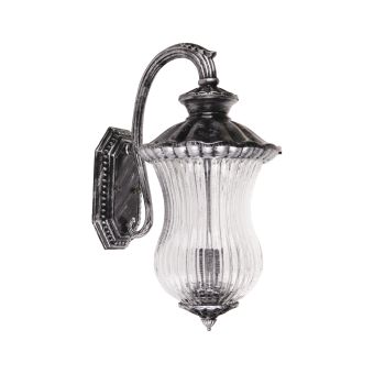 Fali lámpa, MANCHESTER 3, KL6672, 2xE14, rusztikus fekete