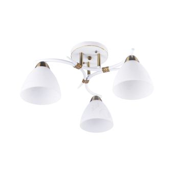 Csillár, MARIE 3, LY-3204, 3xE27, fehér, arany