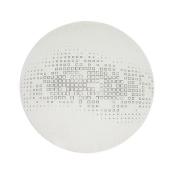 Mennyezeti lámpa, MERLIN D400, KL5897, 2xE27, fehér, fekete