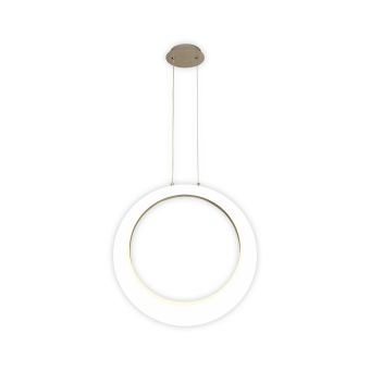 LED Függesztett csillár, MOONY, KL142010, 32W, 4000K, fehér, króm