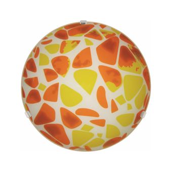 Mennyezeti lámpa, MOSE 40, LY-6003, 2xE27, fehér, többszínű