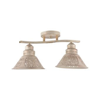 Csillár, MYRA 2, LY-3303, 2xE27, bézs, arany