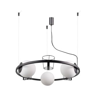 Csillár, NATURE SP3, 113018, 3xE27, fehér, fekete