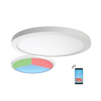 Mennyezeti lámpa, LED NEBULA 24W, KL151082, 24W, 3000-6500K, fehér